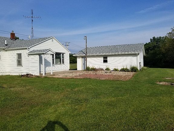 Back of house and garage