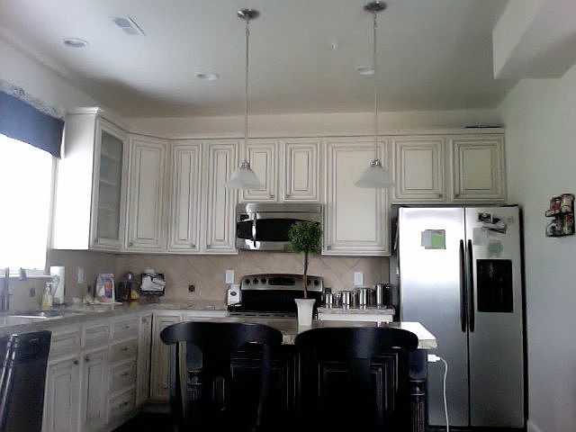 Cream Cabinets