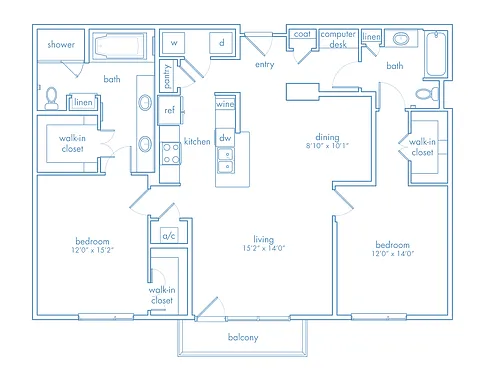 Floor plan B1
