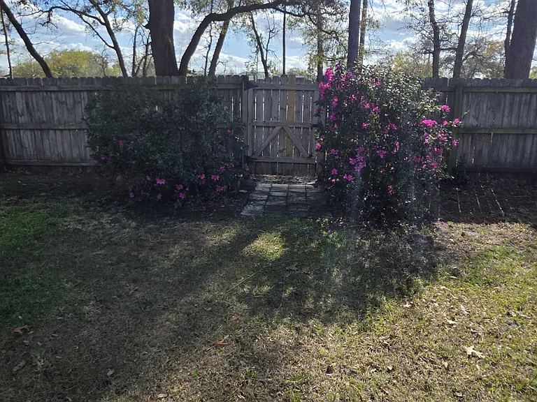 Private Gate access from the back yard to the walking/running/biking trails