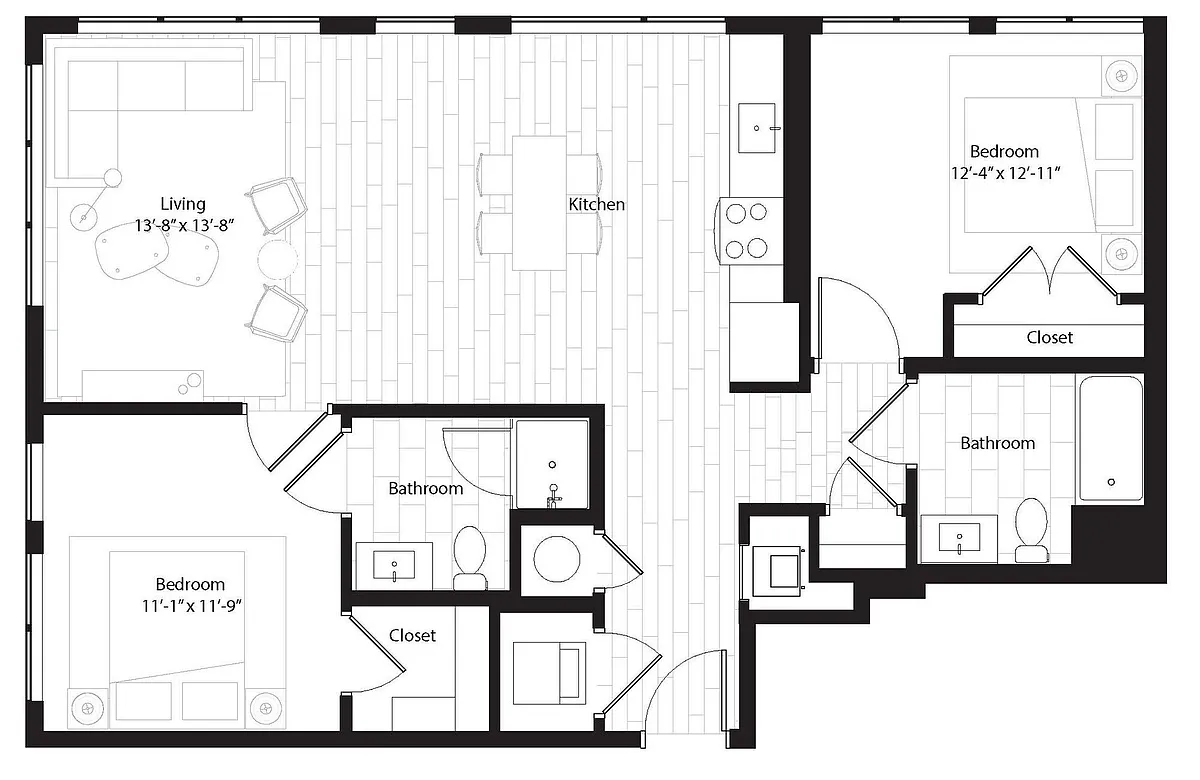 Floor plan B41