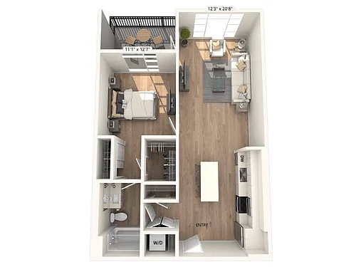 Floor plan AM15a-FP2