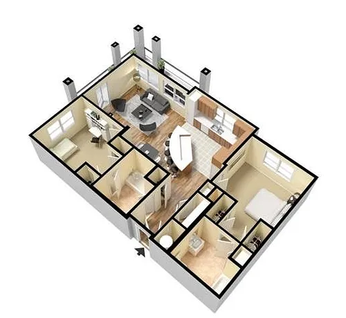 Floor plan Charleston