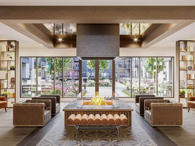The Harlan Modern Resident Lounge