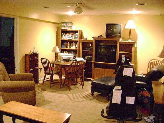 Lower level family room