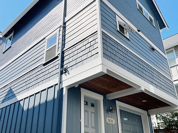 Single-family property in well-maintained 6-home complex with friendly neighbors and shared driveway. Repainted in 2019. Attached garage that fits SUV.