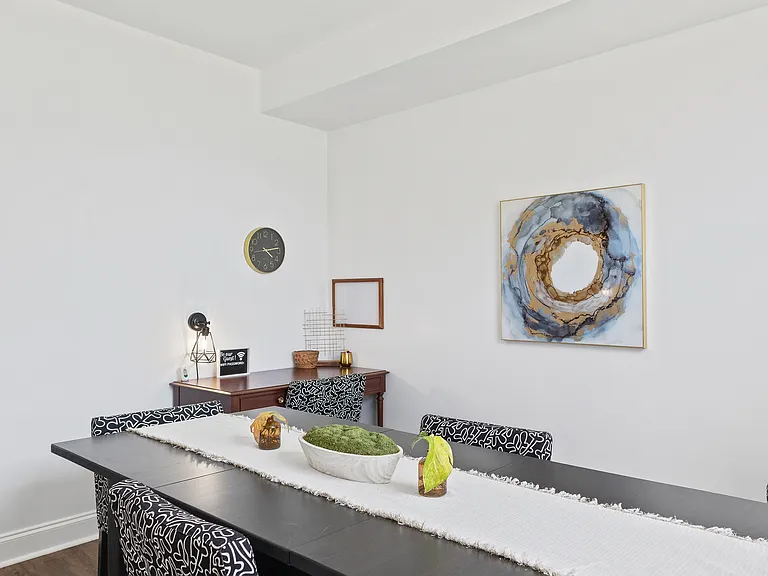 Tastefully decorated.