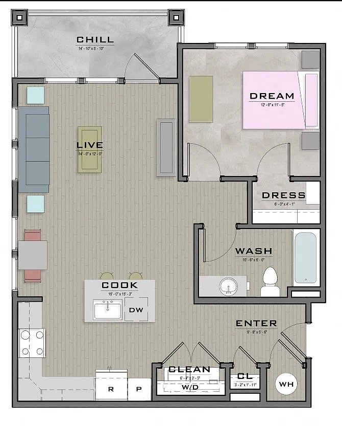 Floor plan A1
