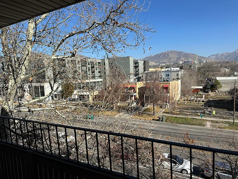 View from the balcony