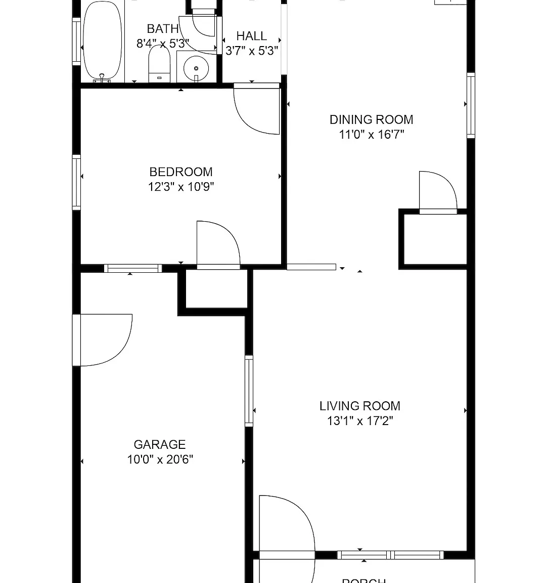 2 bed, 929 sqft, $1,200 — Photo 2