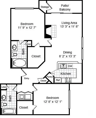 Floor plan B4
