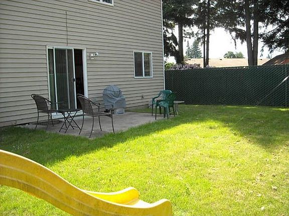 Fenced Back yard