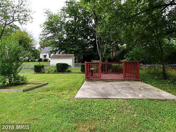 Patio Area in Rear Part of Yard