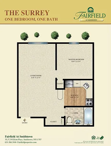 Floor plan The Surrey