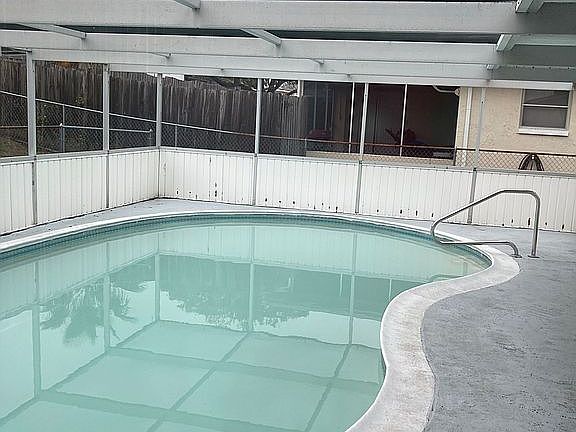 Enclosed pool