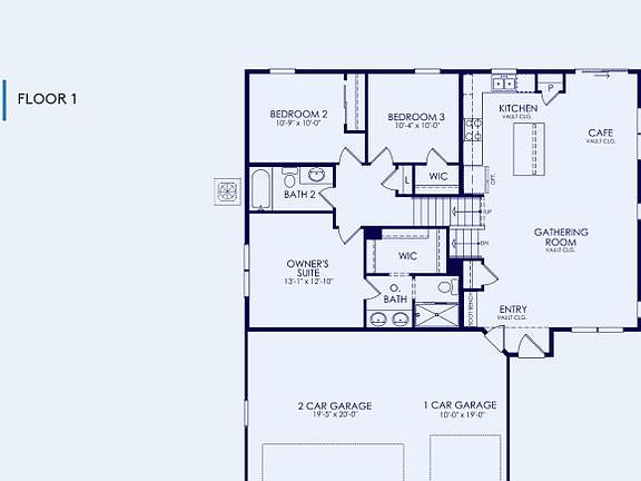 Northfield Floor Plan, Quick Move-In Home, Floor 1