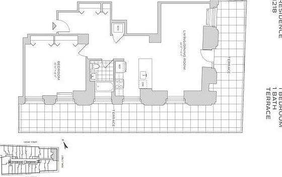 2nd image of 70 Pine St #1218