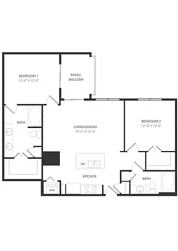 Floor plan The Vaughan