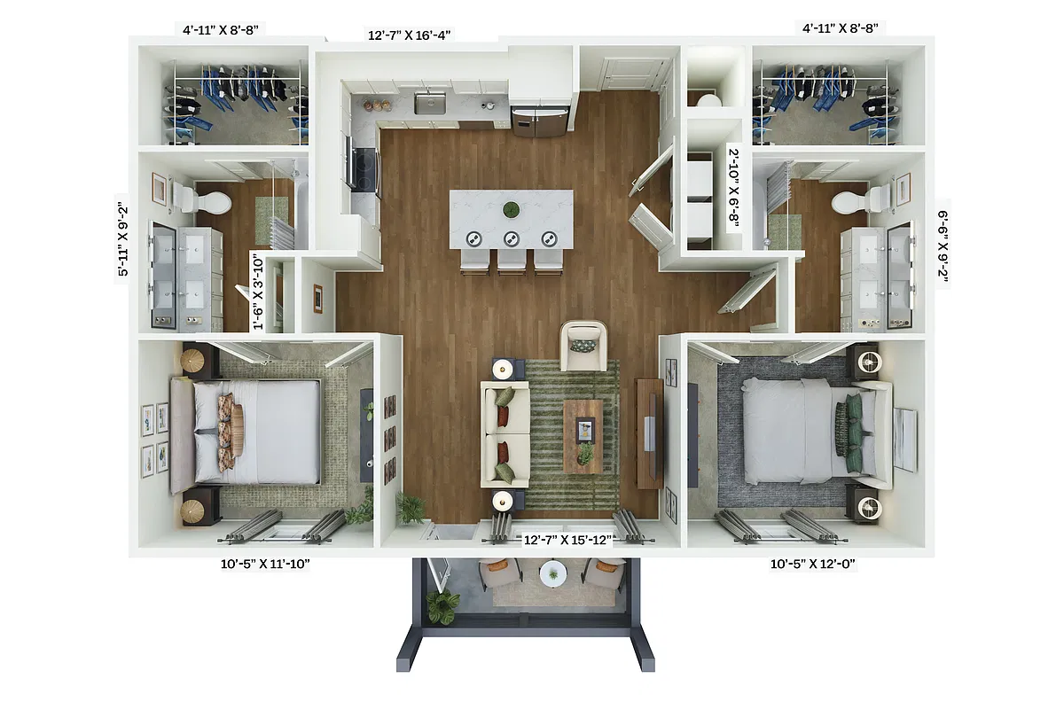 Floor plan B1