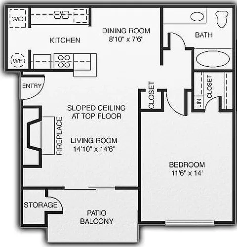Floor plan The Delaware
