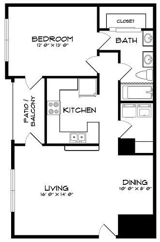 Floor plan The Vermillion
