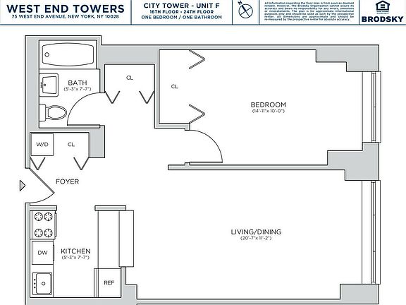 2nd image of 75 W End Ave APT C17f
