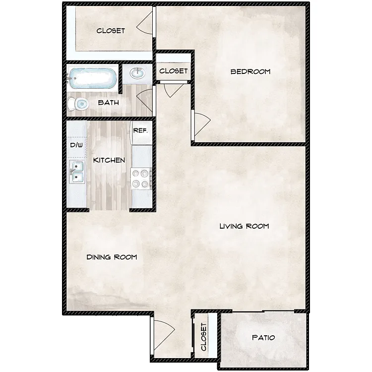 Floor plan The Senate