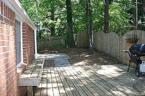 Great Deck for Entertaining