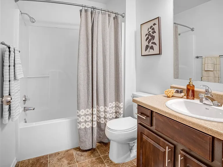 Bathroom with Remodeled Features