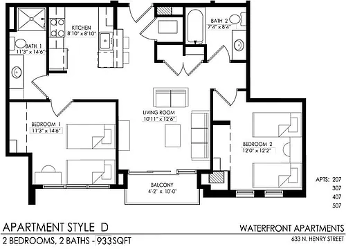 Floor plan D