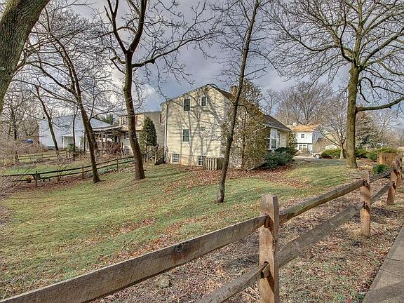 Side of the house and (larger) side yard
