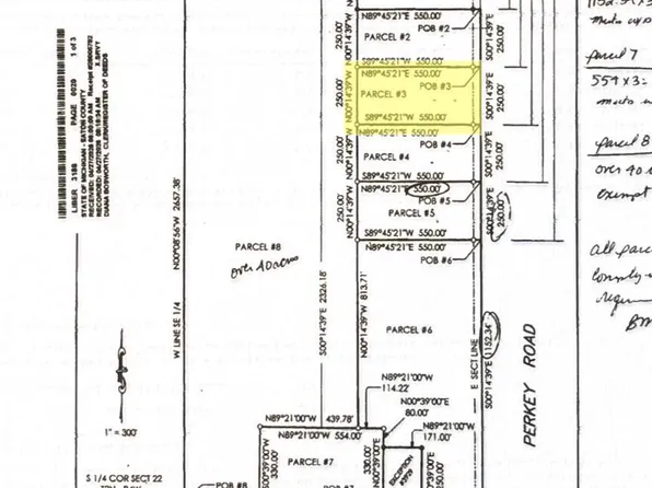 O Ville Perkey Rd Lot 3-S, Charlotte, MI 48813