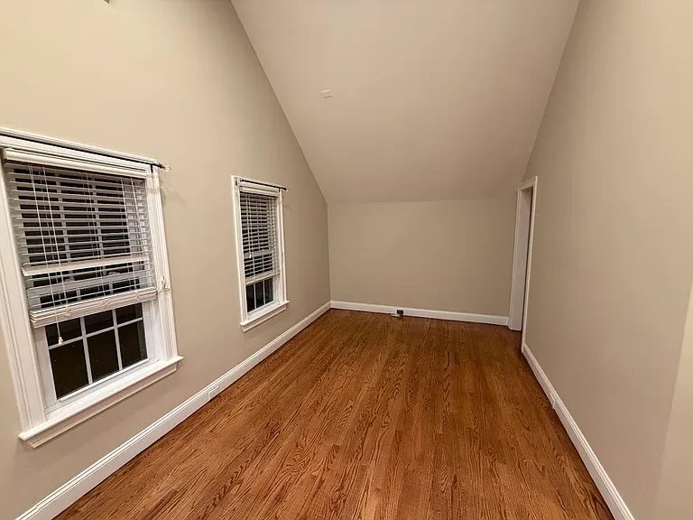 Living room off of the kitchen.