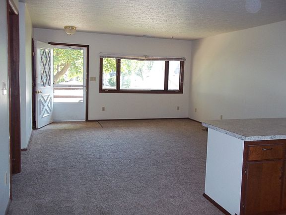 View of living room from kitchen