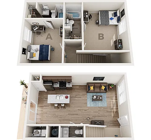 Floor plan 2x2.5 Cottage