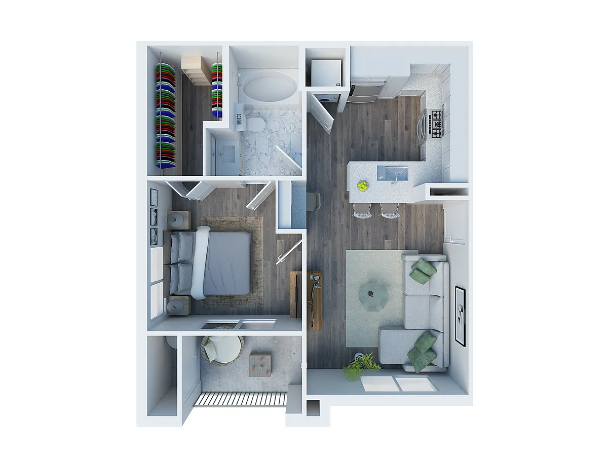 Floor plan A1