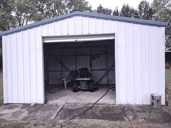 24X32 steel garage w/ slab