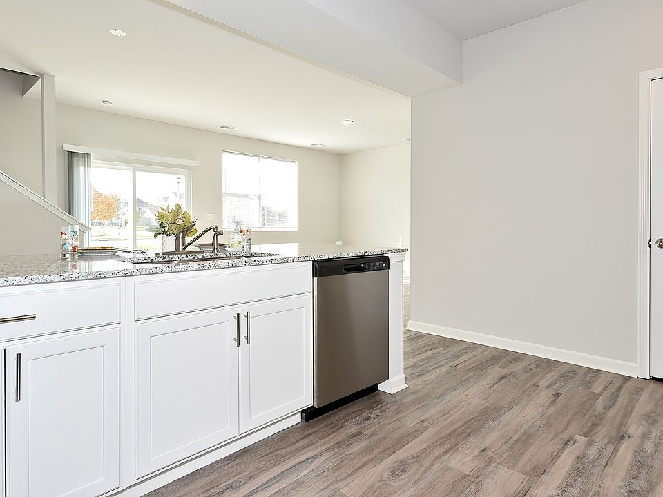 Open-Concept Living and Kitchen Space