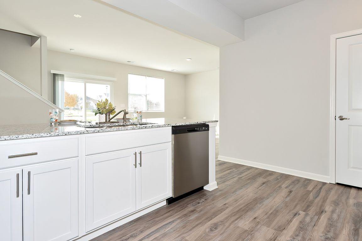 Open-Concept Living and Kitchen Space