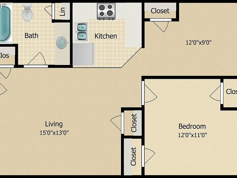 The Ashford Floorplan Diagram