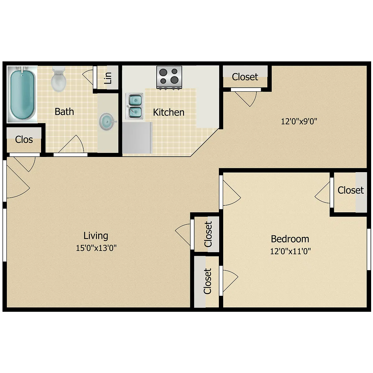 Floor plan The Ashford