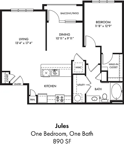 Floor plan A3a