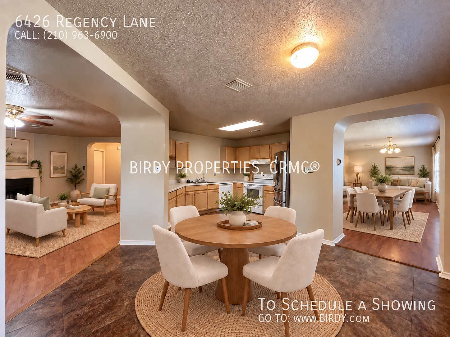 "Charming 3-Bed Oasis with Cozy Fireplace at 6426 Regency Lane, San Antonio!" — Photo 4