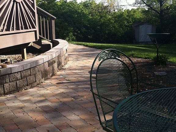 Walk to front of deck