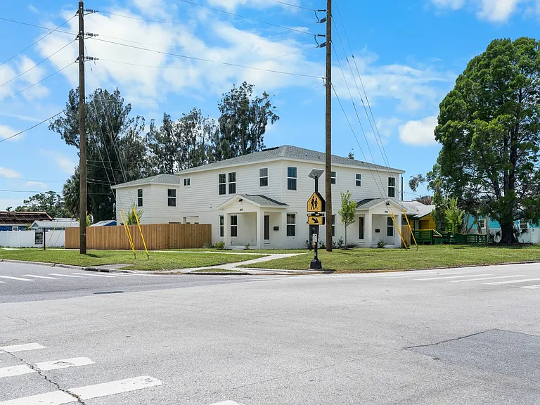 Townhome Units - street view