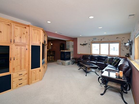 Lower level home theater