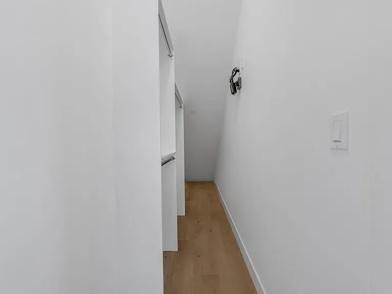 Hallway and closet
