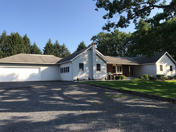 Front view from road