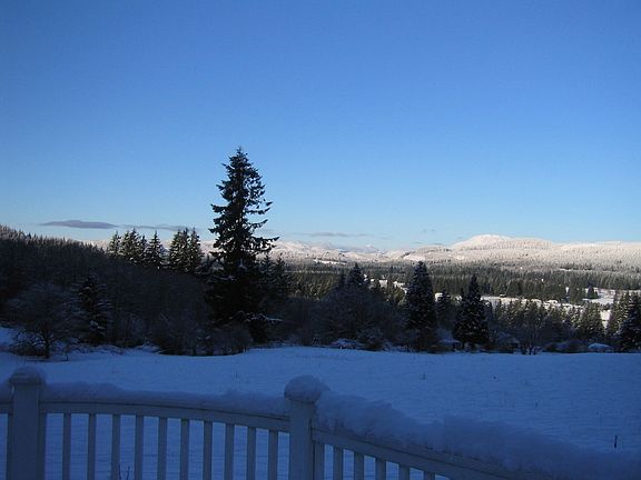 Winter view of Mt. St. Helens