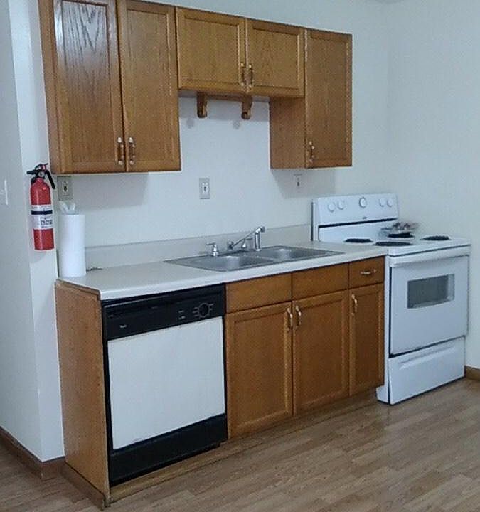 Kitchen with dishwasher